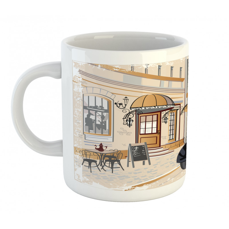 Old School Car Cafe Mug