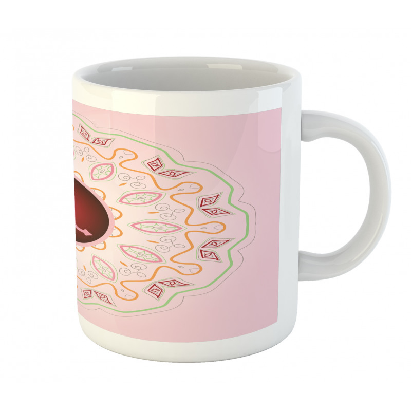 Mandala in Pink Mug