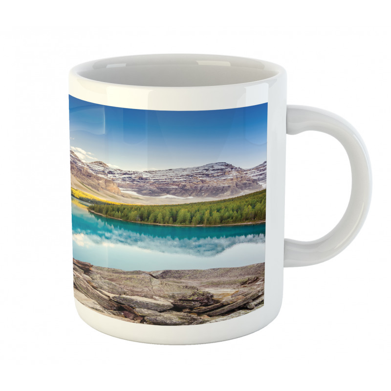 Moraine Lake Sunset Mug