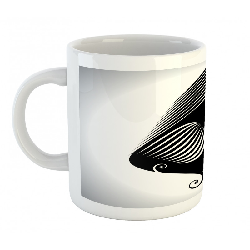 Abstract Glamor Woman Mug