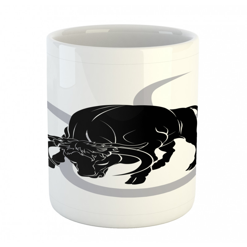 Black Ox and Sign Mug