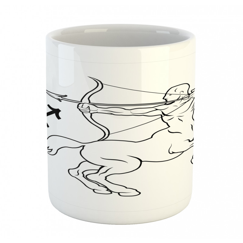 Centaur with Bow Mug