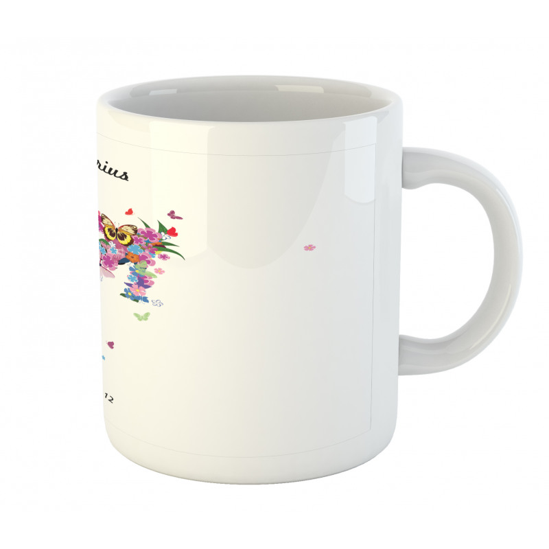 Arrow Flowers Mug