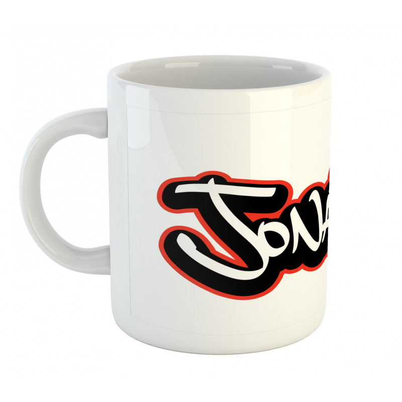 Teenage Boys Name Mug