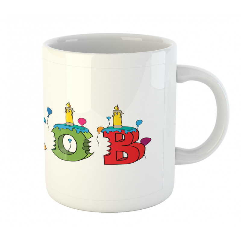 Colorful Name Mug