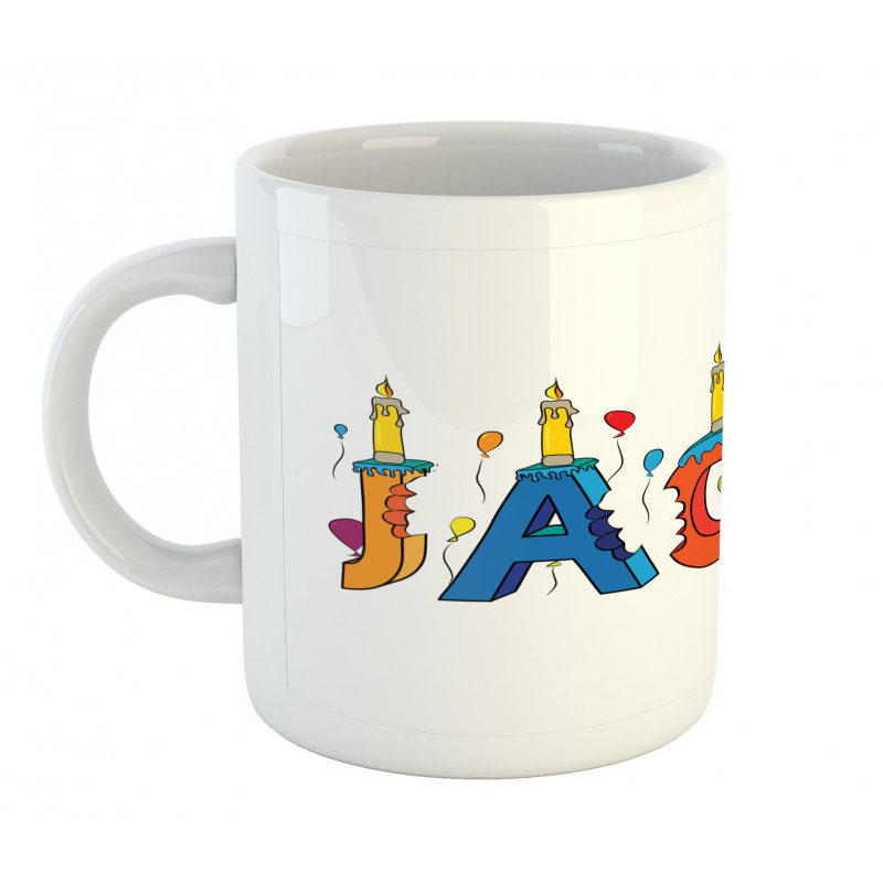 Colorful Name Mug