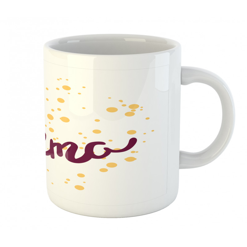 Girl Name Curved Font Mug