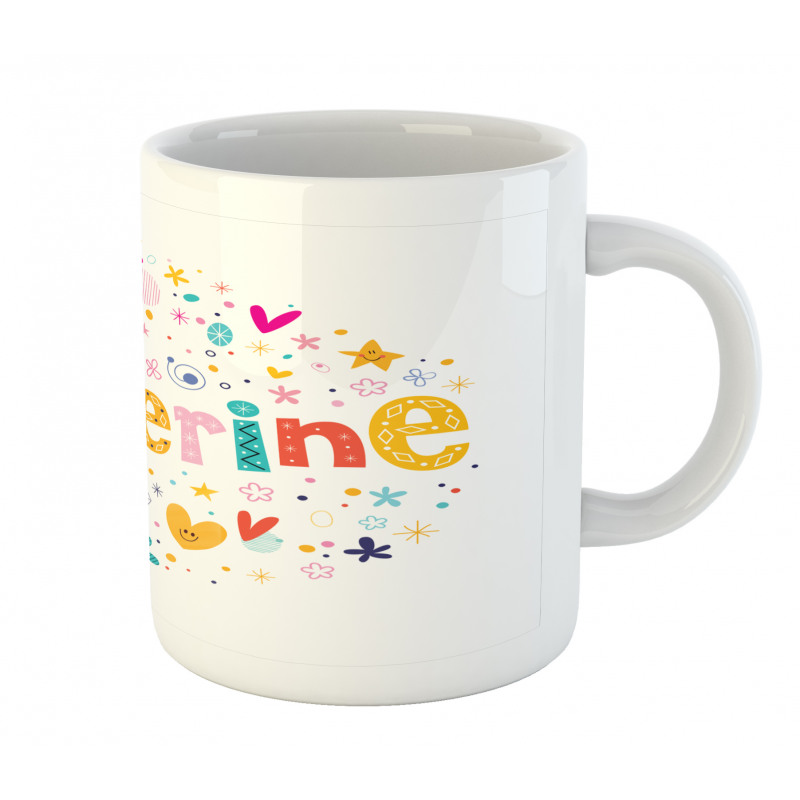 Colorful Alphabet Mug