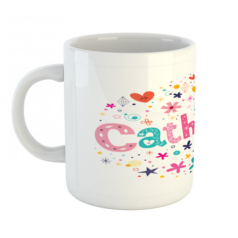 Colorful Alphabet Mug