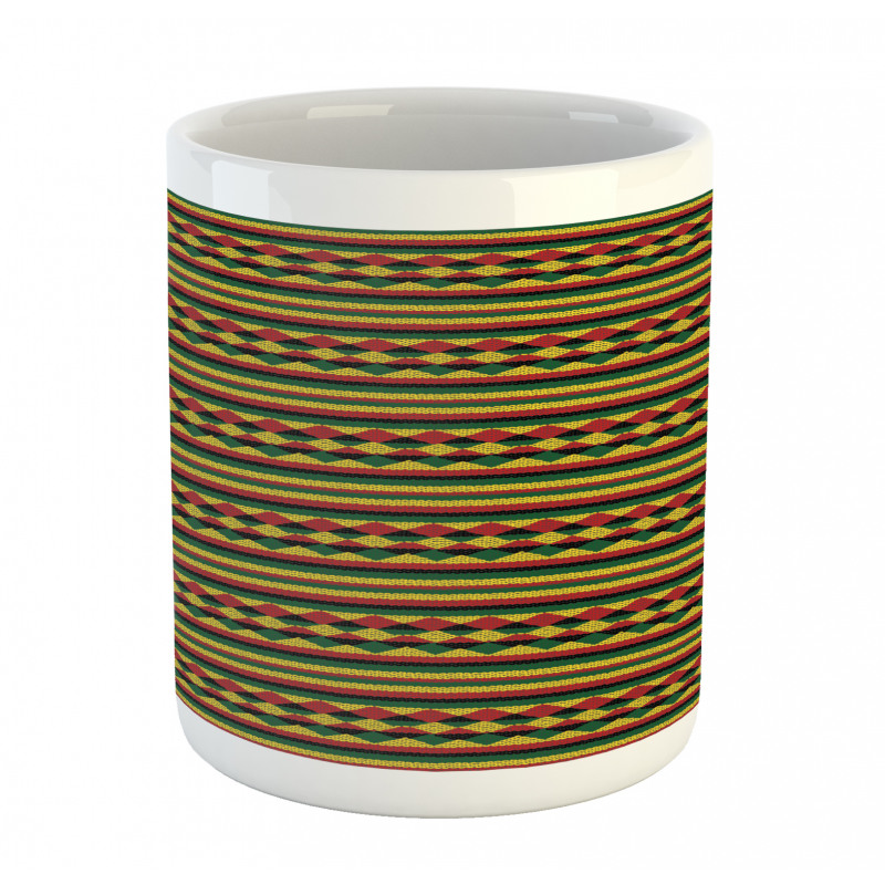 Colorful African Mug