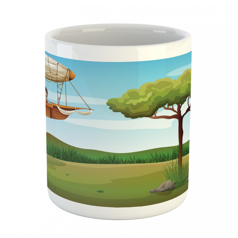 Fantasy Explorer Boy Mug