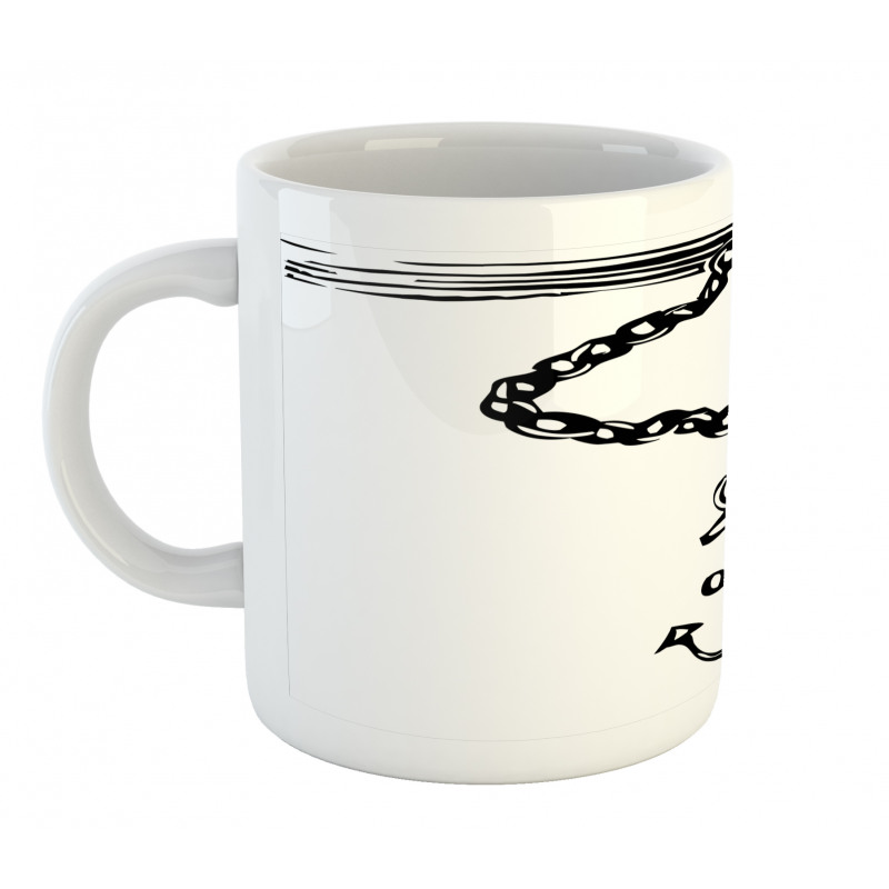 Nautical Chains Image Mug