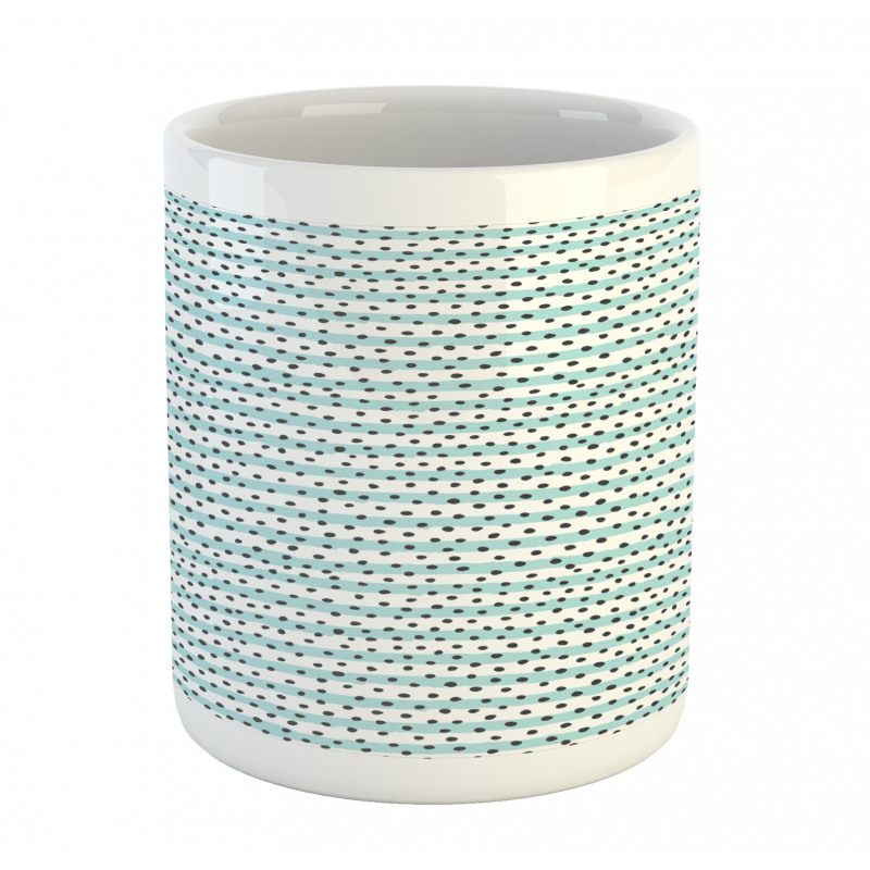 Pastel Stripes Dots Mug