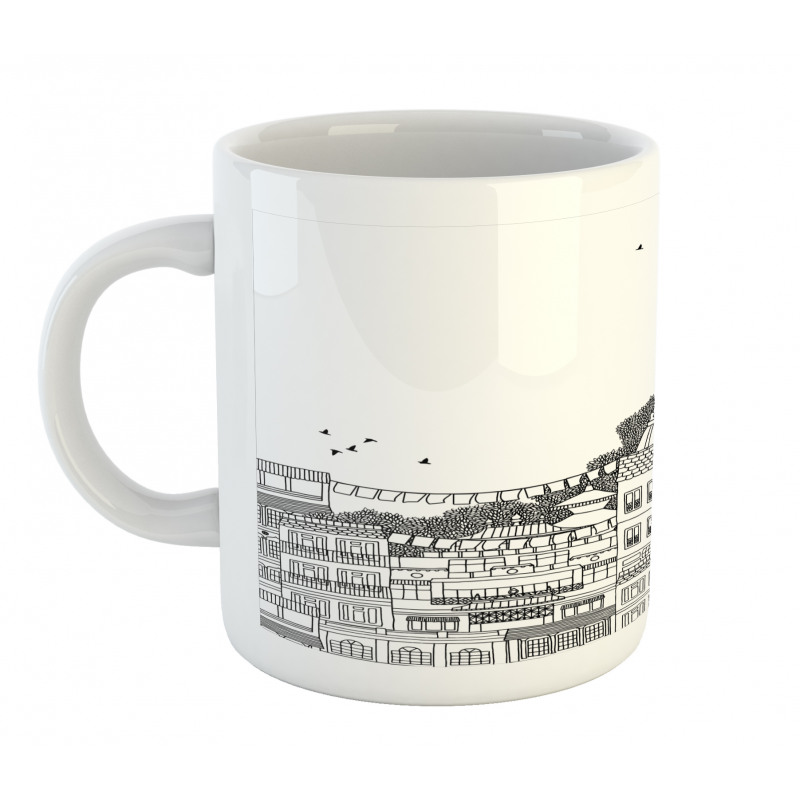 Doodle Style Kathmandu Mug