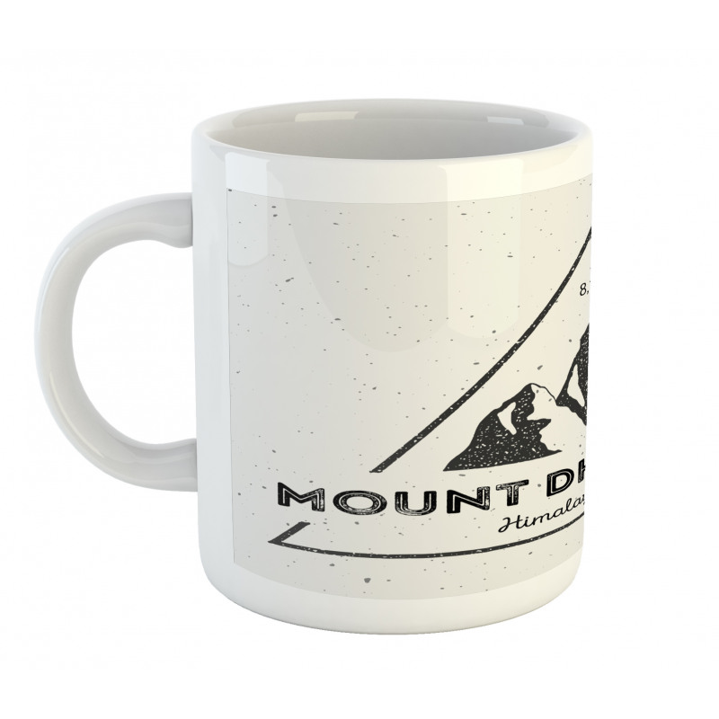 Dhaulagiri in Himalayas Mug