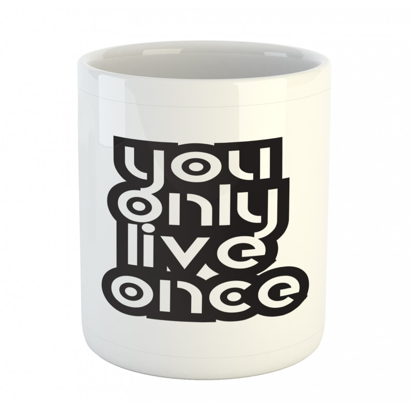 Modern Popular Phrase Mug