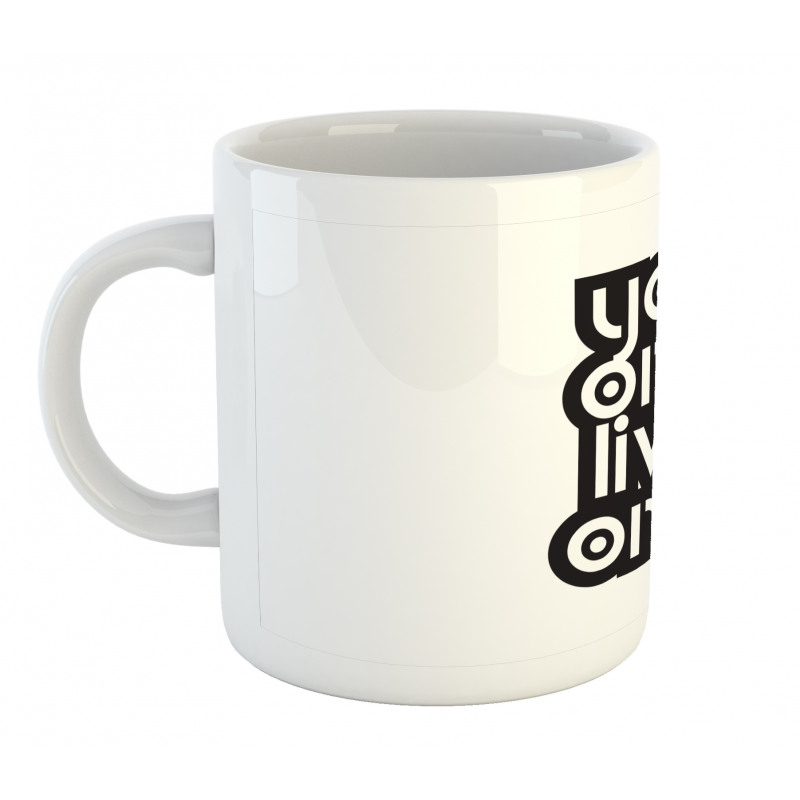 Modern Popular Phrase Mug