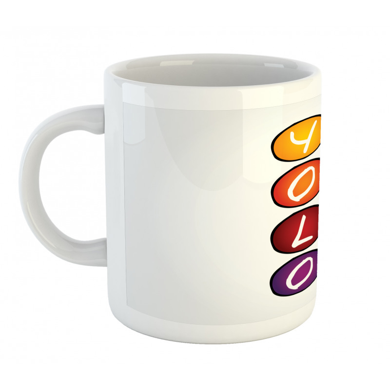 Colorful Circles Acronym Mug