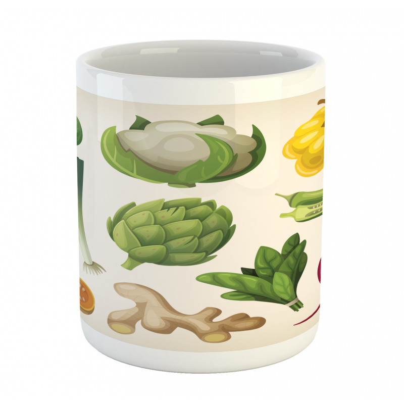 Exotic Fresh Food Mug