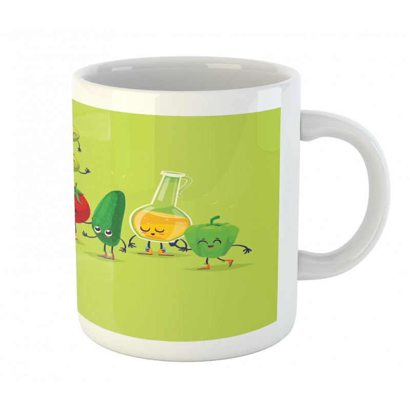 Greek Salad Funny Mug