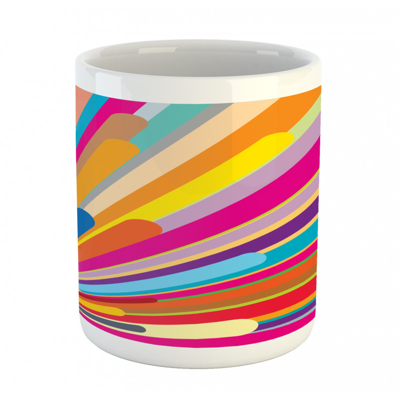 Burst of Lines Mug