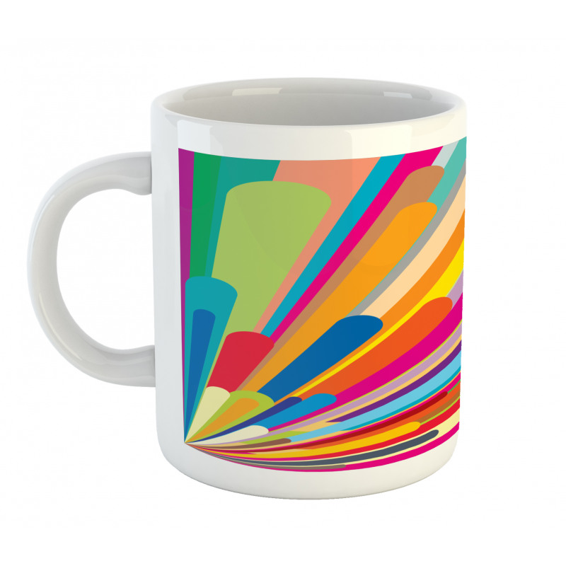 Burst of Lines Mug