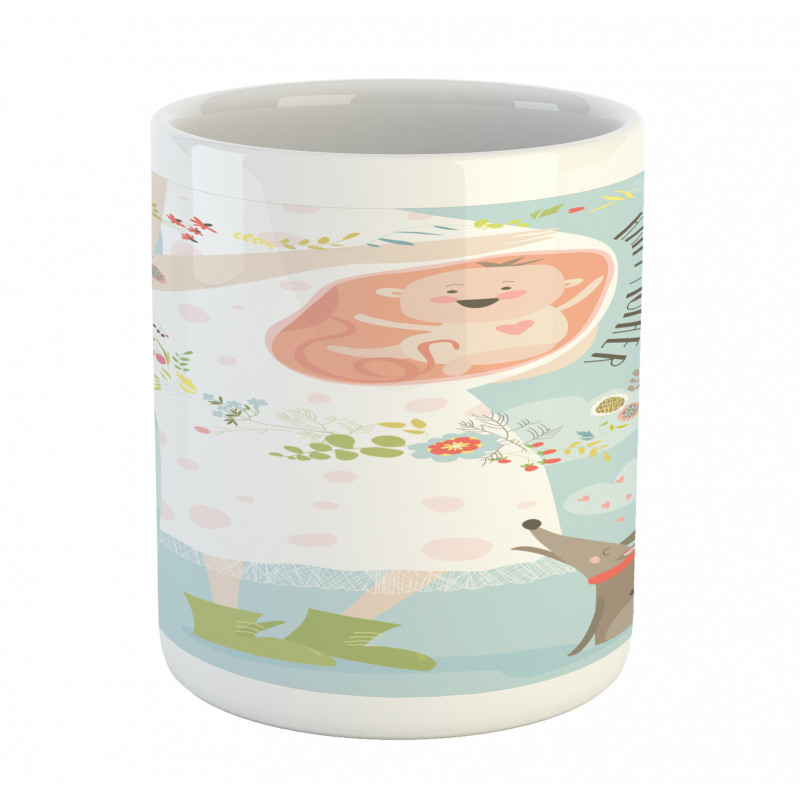 Happy Mother Words Mug