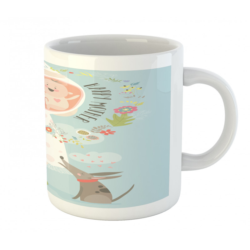 Happy Mother Words Mug