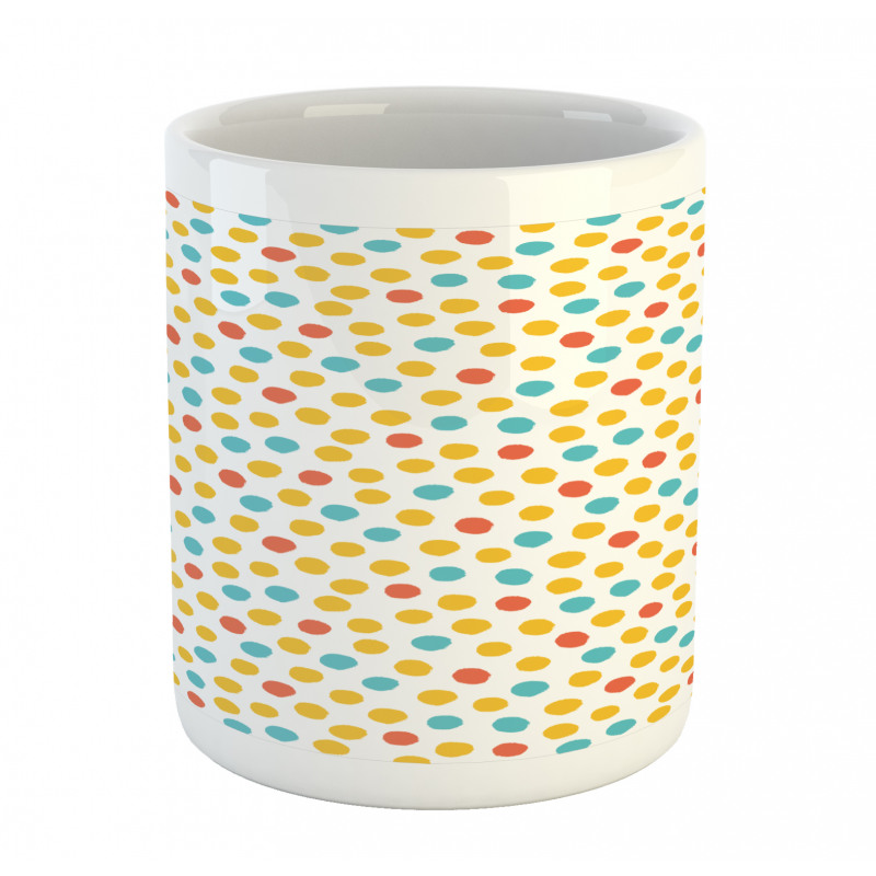 Colorful Dot Pattern Mug