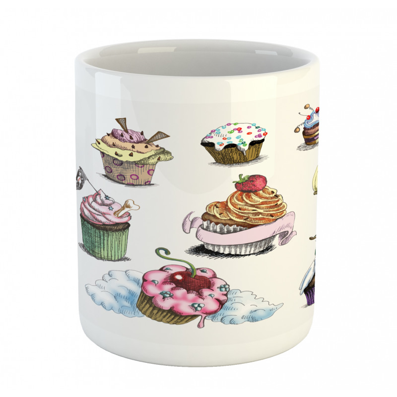 Yummy Cupcake Medley Mug