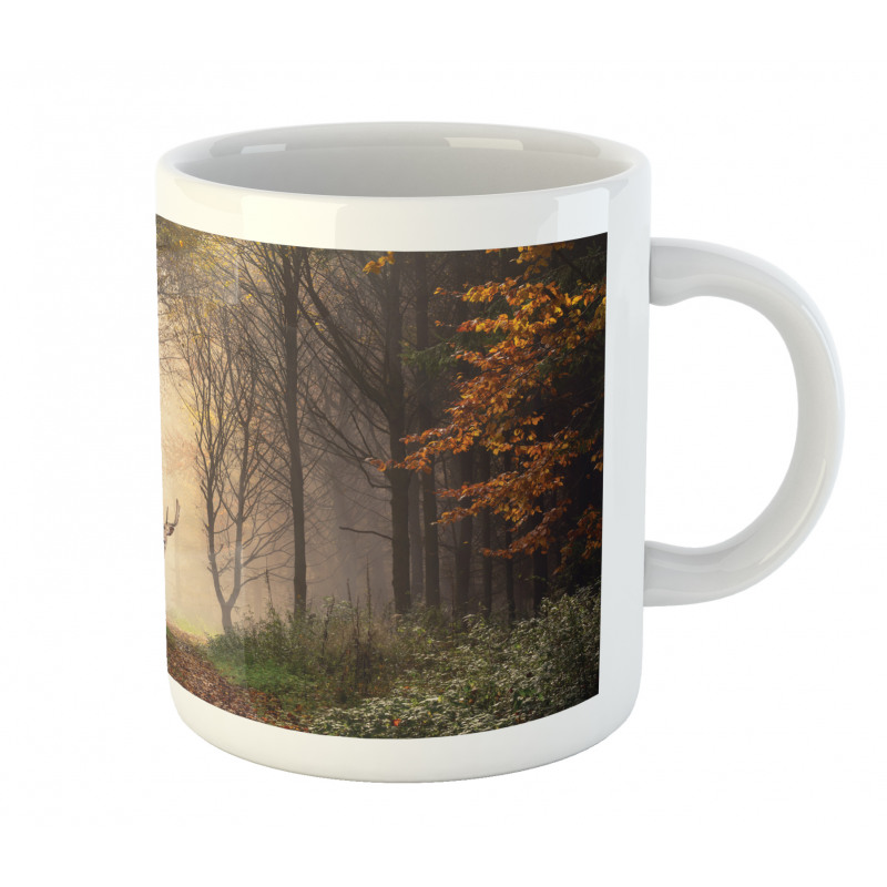 Deer Mystical Forest Mug