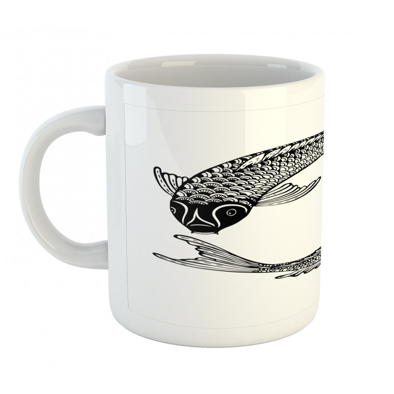 Japanese Carps Love Mug