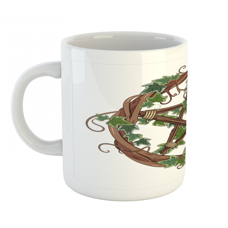 Vine Wreath with Ivy Mug