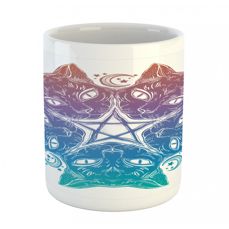 Cats Mandala Design Mug