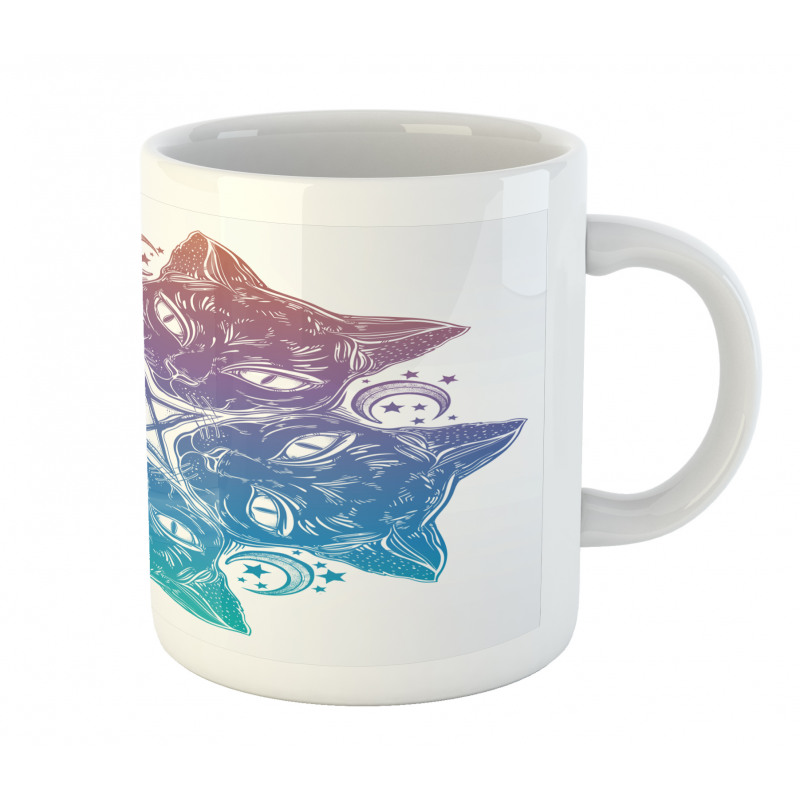 Cats Mandala Design Mug