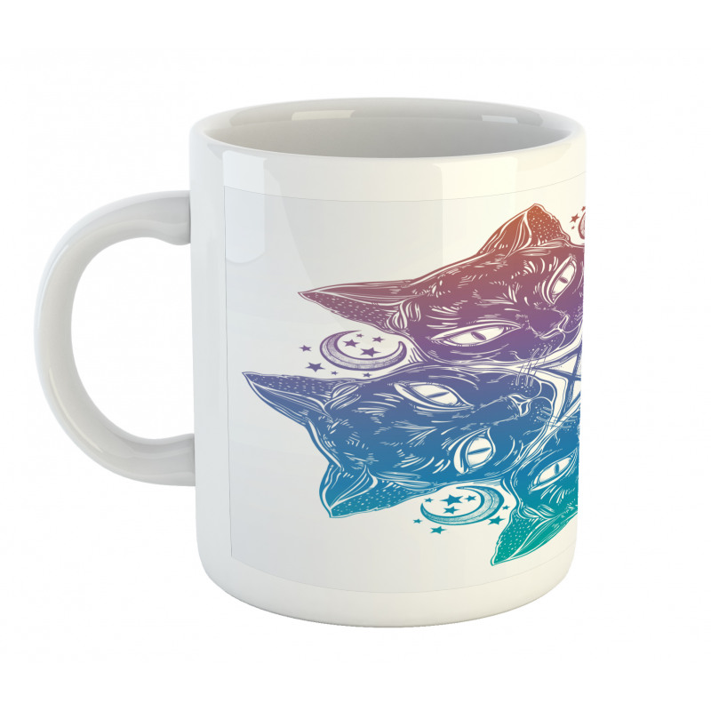 Cats Mandala Design Mug