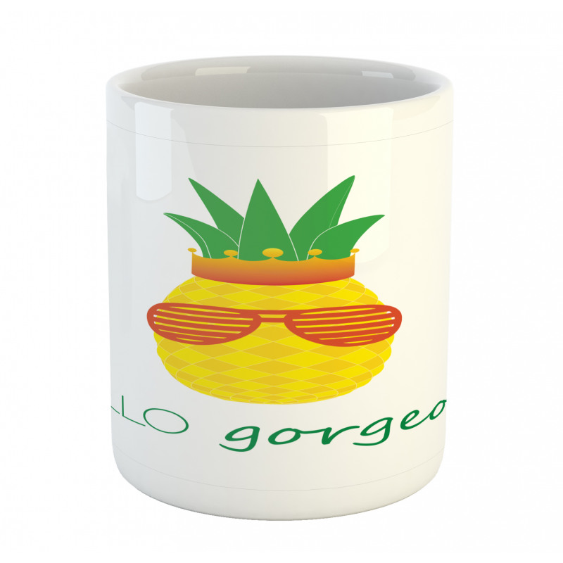 Doodle Pineapple Mug