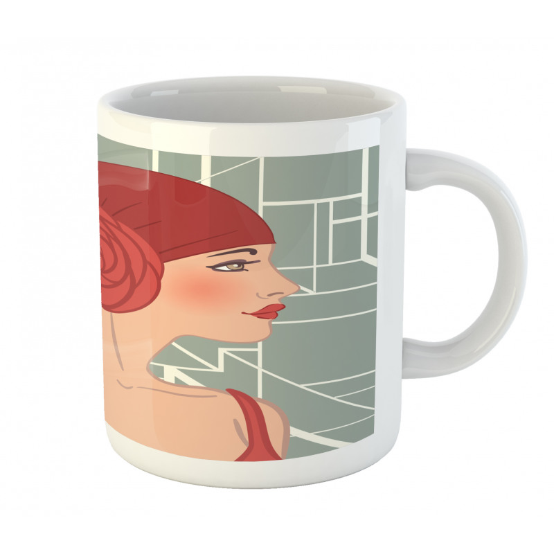 Lady with Bandana Mug