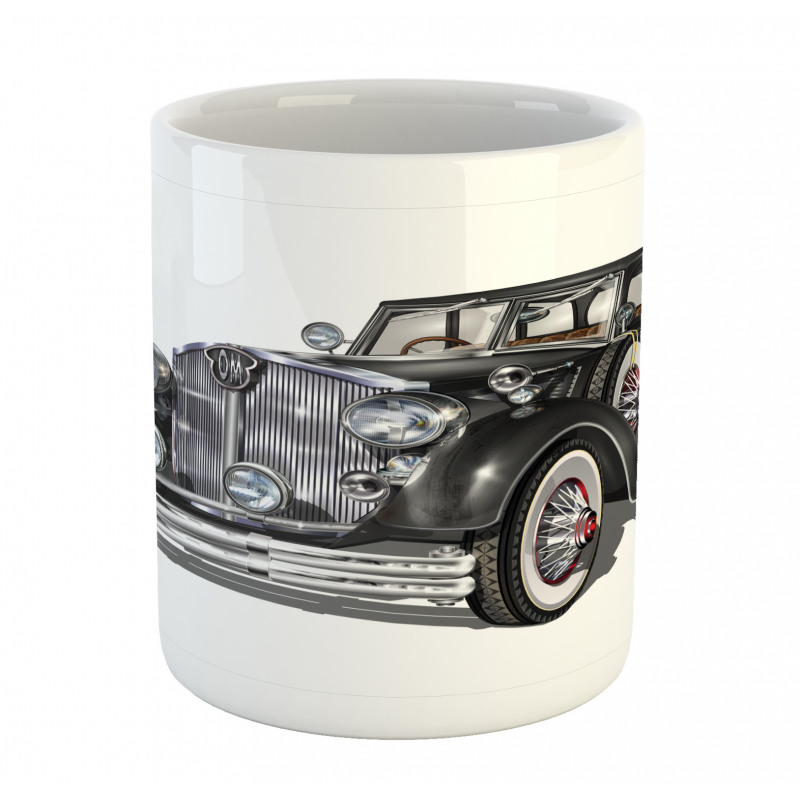 Realistic Classic Car Mug