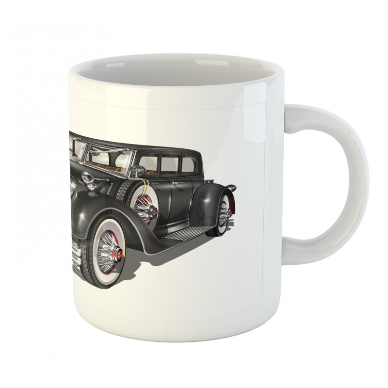 Realistic Classic Car Mug