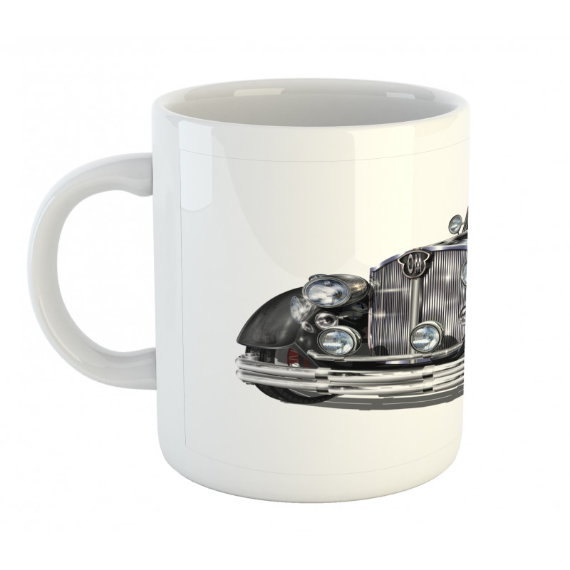 Realistic Classic Car Mug