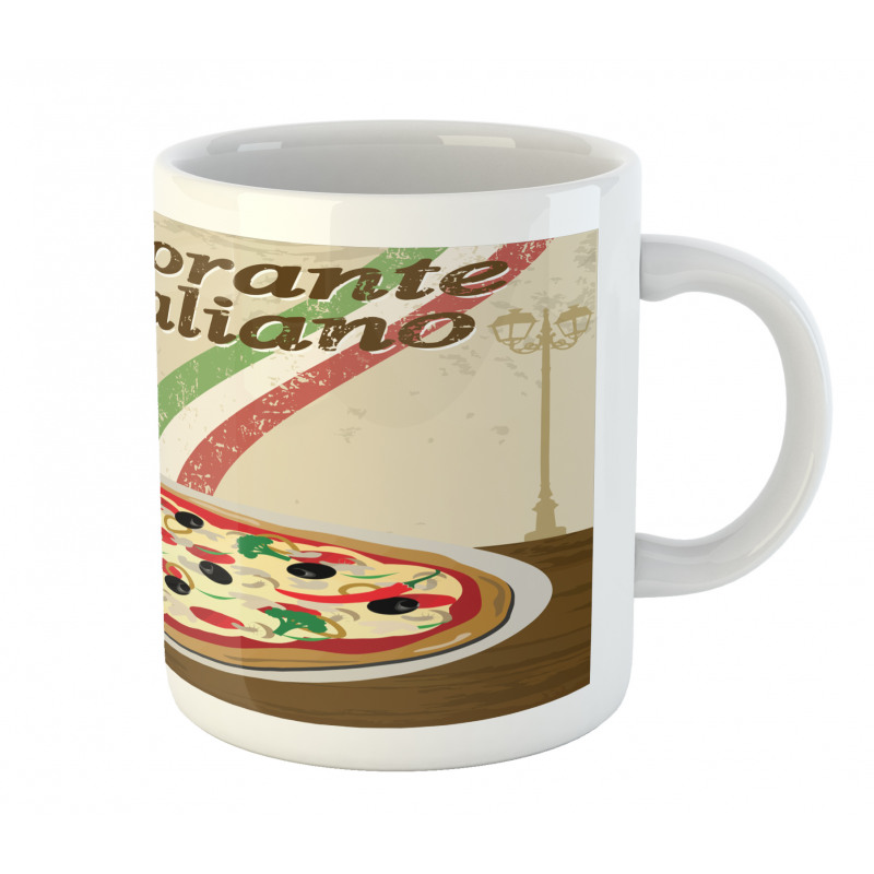 Italian Food Colloseum Mug