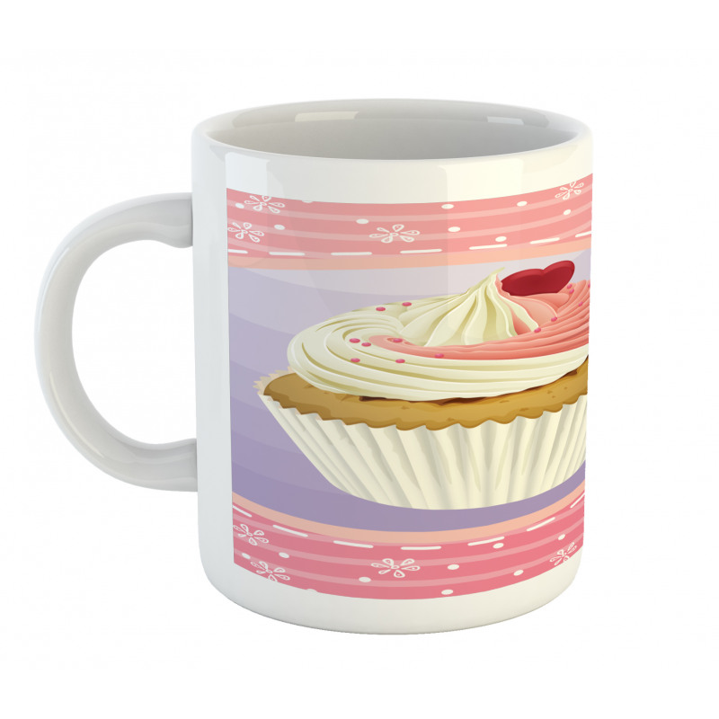 Yummy Pastry Floral Mug