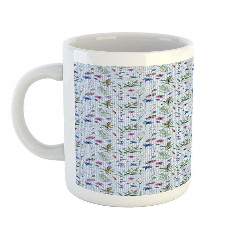 Spring Floral Motifs Mug