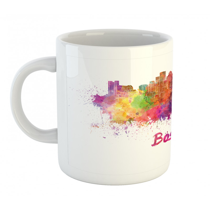 Ink Splattered Design Mug