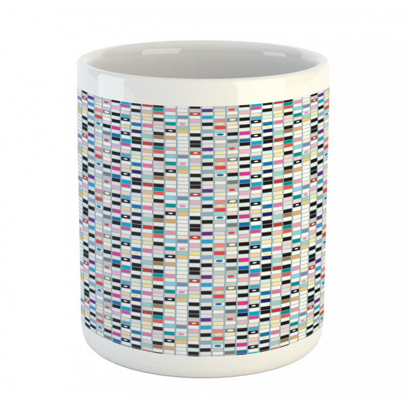 Colorful Shapes Pattern Mug