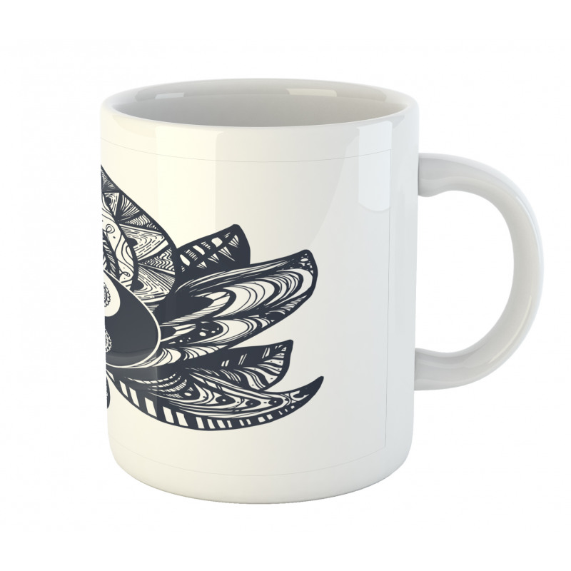 Lotus Leaf Spritiual Mug