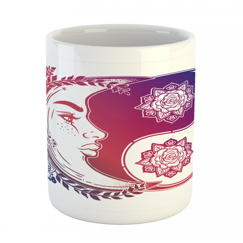 Oriental Crescent Moon Mug