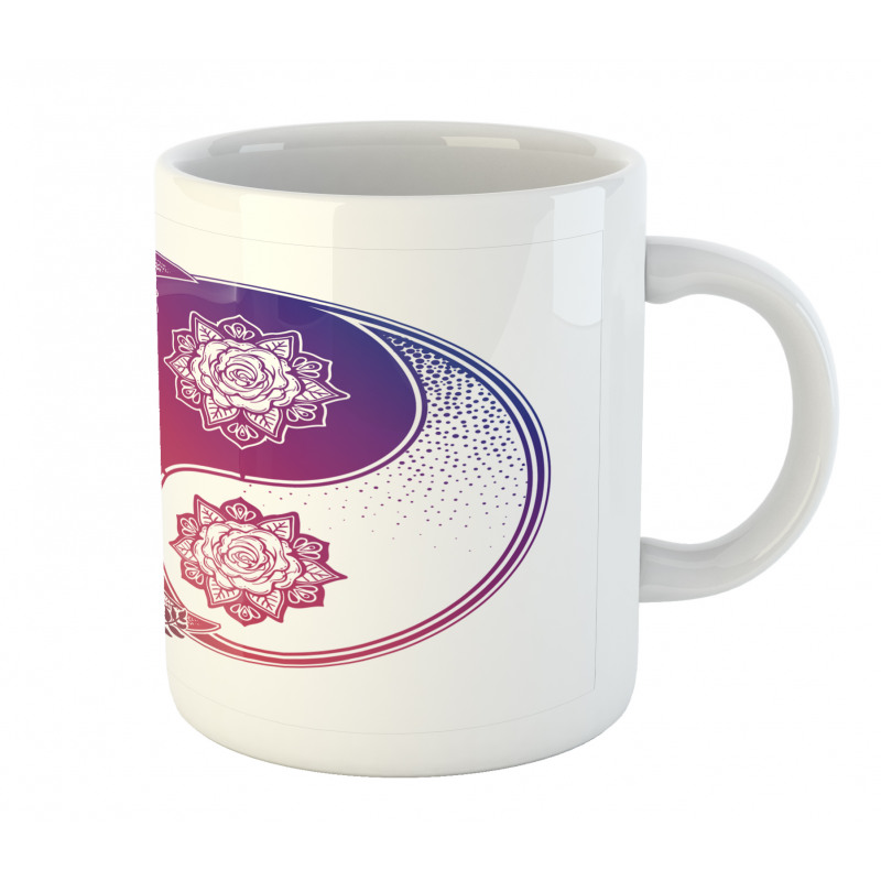 Oriental Crescent Moon Mug