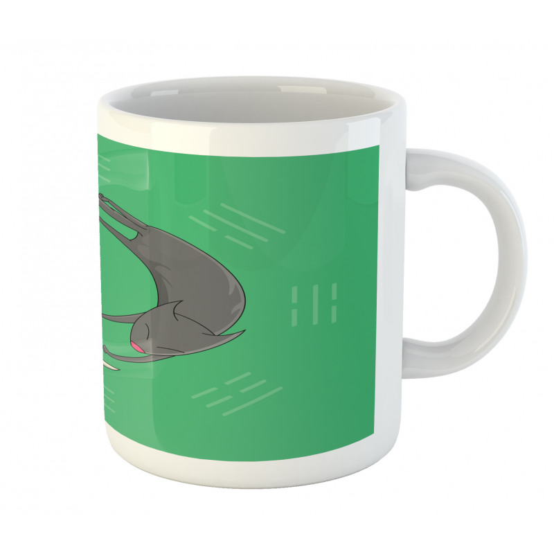 Sleeping Cats Trigrams Mug